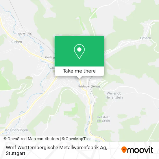 Карта Wmf Württembergische Metallwarenfabrik Ag