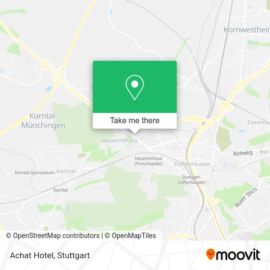 Карта Achat Hotel