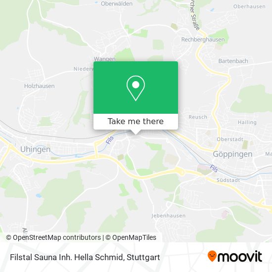 Filstal Sauna Inh. Hella Schmid map
