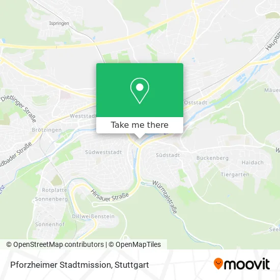 Карта Pforzheimer Stadtmission