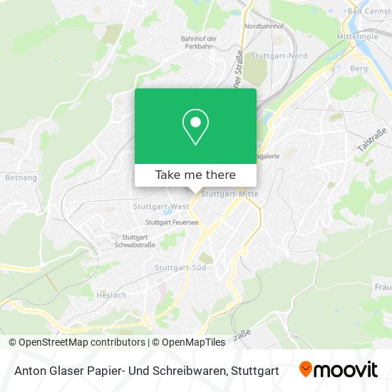Anton Glaser Papier- Und Schreibwaren map