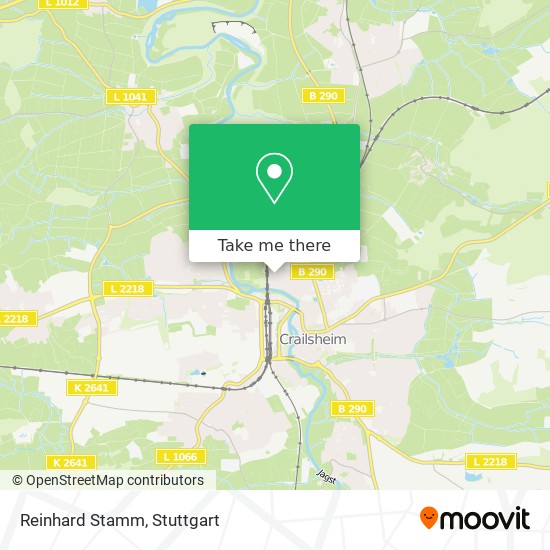 Карта Reinhard Stamm