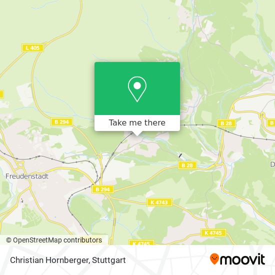 Карта Christian Hornberger