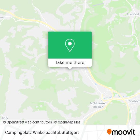 Карта Campingplatz Winkelbachtal