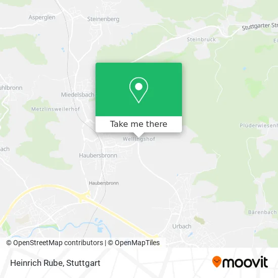 Карта Heinrich Rube