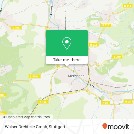 Walser Drehteile Gmbh map