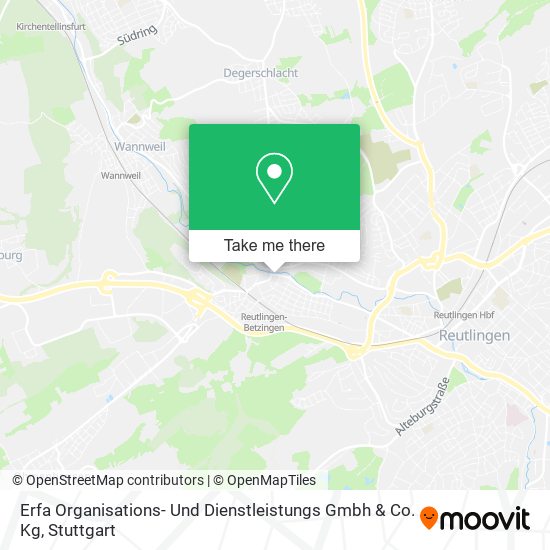 Erfa Organisations- Und Dienstleistungs Gmbh & Co. Kg map