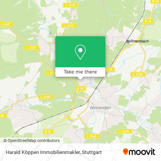 Harald Köppen Immobilienmakler map