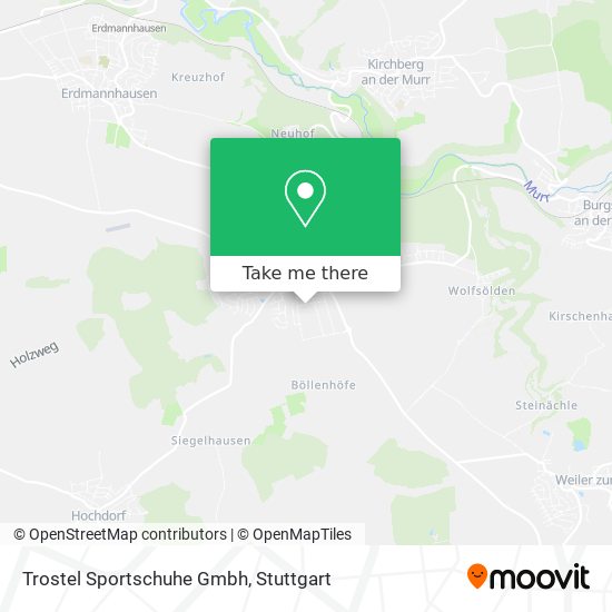 Trostel Sportschuhe Gmbh map
