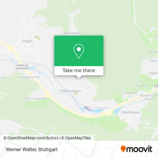 Карта Werner Walter