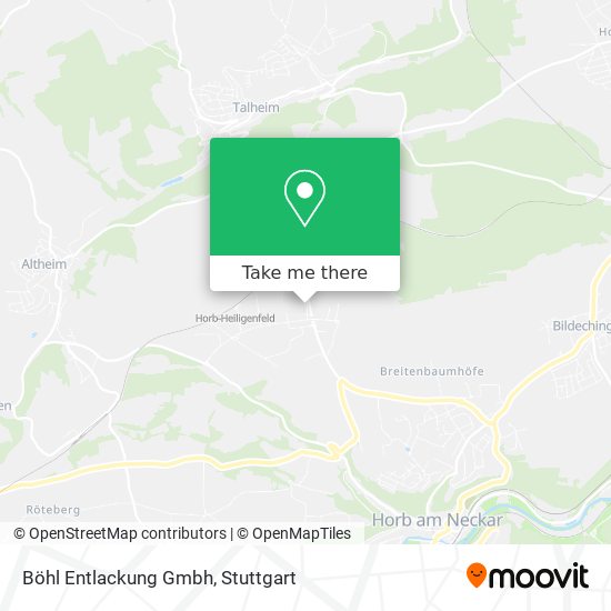 Böhl Entlackung Gmbh map