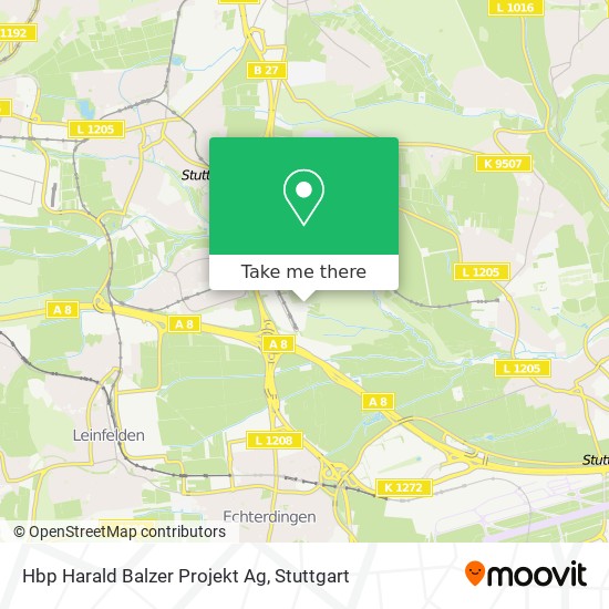 Hbp Harald Balzer Projekt Ag map