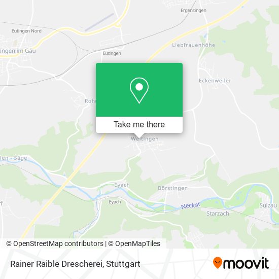 Rainer Raible Drescherei map