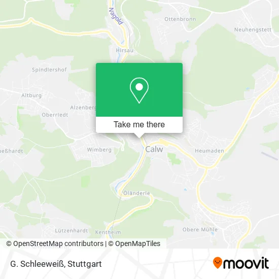 Карта G. Schleeweiß