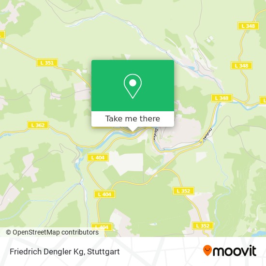 Friedrich Dengler Kg map