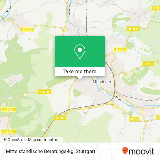 Mittelständische Beratungs-kg map