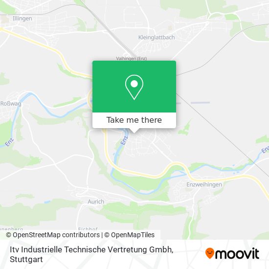 Itv Industrielle Technische Vertretung Gmbh map