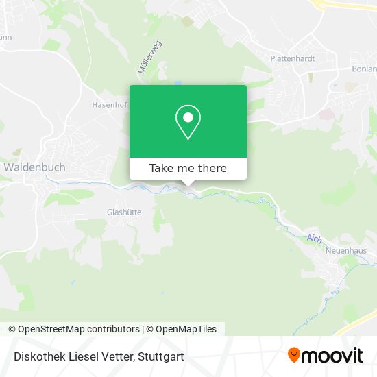 Diskothek Liesel Vetter map