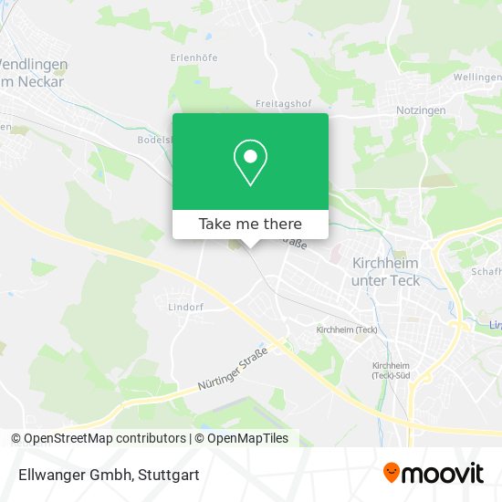 Ellwanger Gmbh map