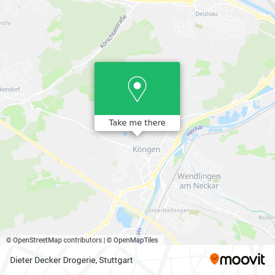 Карта Dieter Decker Drogerie
