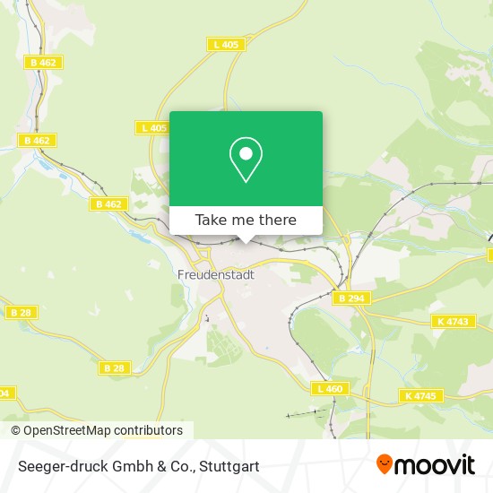 Seeger-druck Gmbh & Co. map