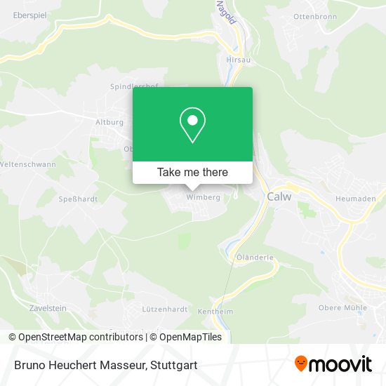 Bruno Heuchert Masseur map