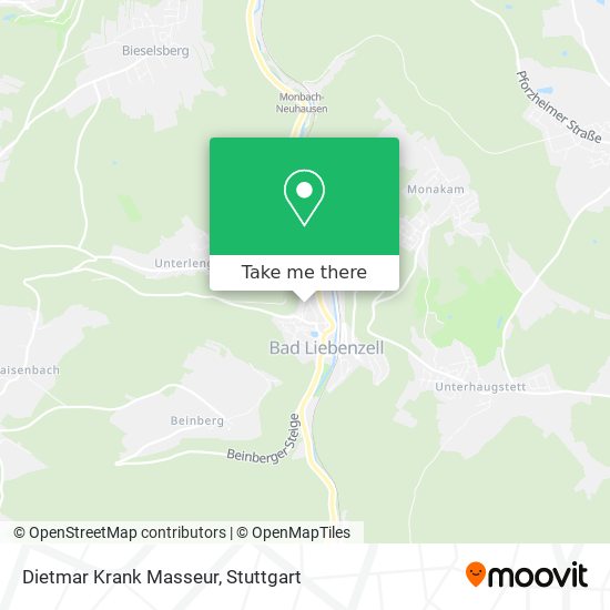 Dietmar Krank Masseur map