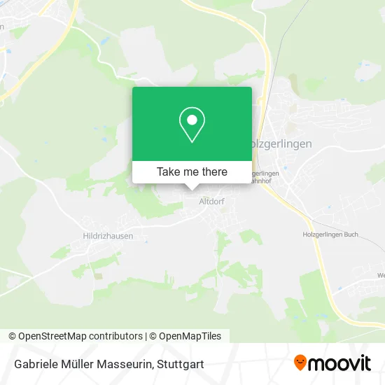 Карта Gabriele Müller Masseurin