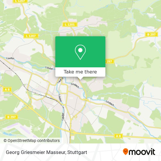 Georg Griesmeier Masseur map