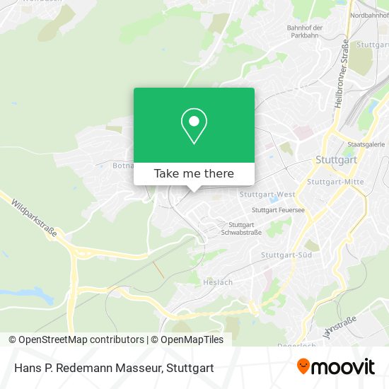 Hans P. Redemann Masseur map