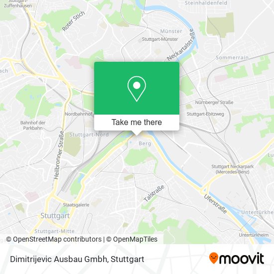 Dimitrijevic Ausbau Gmbh map