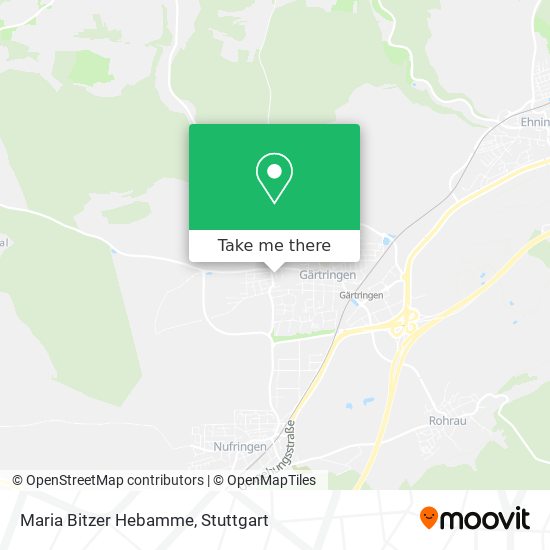 Maria Bitzer Hebamme map