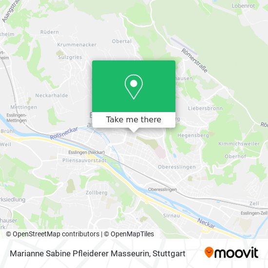 Marianne Sabine Pfleiderer Masseurin map