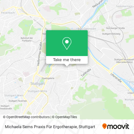 Карта Michaela Sems Praxis Für Ergotherapie