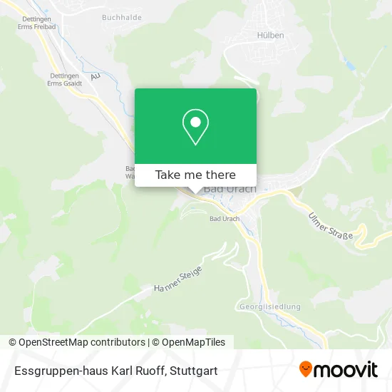Карта Essgruppen-haus Karl Ruoff