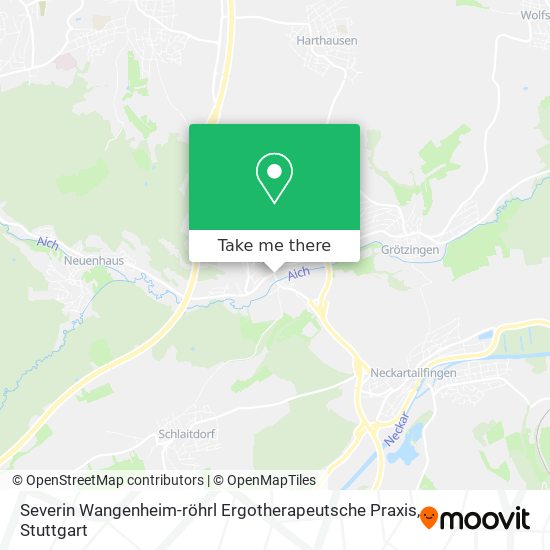 Severin Wangenheim-röhrl Ergotherapeutsche Praxis map