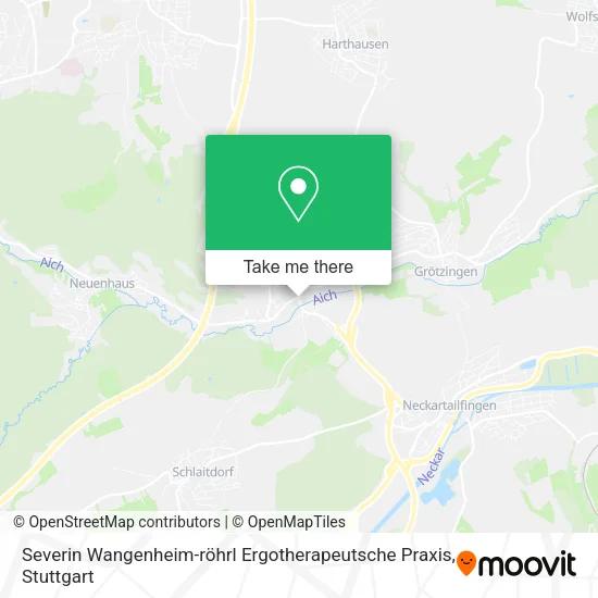 Карта Severin Wangenheim-röhrl Ergotherapeutsche Praxis