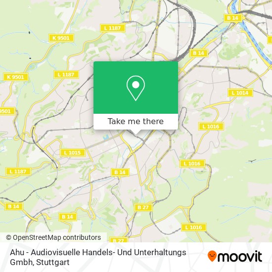 Ahu - Audiovisuelle Handels- Und Unterhaltungs Gmbh map