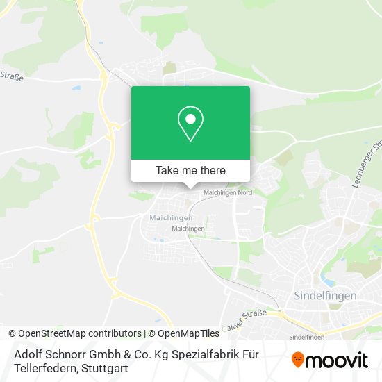 Adolf Schnorr Gmbh & Co. Kg Spezialfabrik Für Tellerfedern map