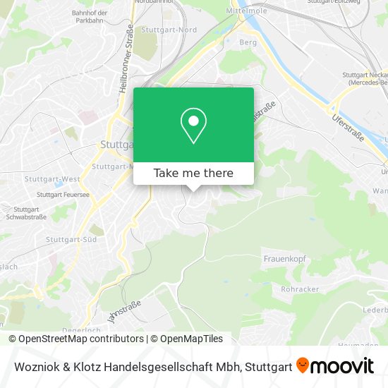 Карта Wozniok & Klotz Handelsgesellschaft Mbh