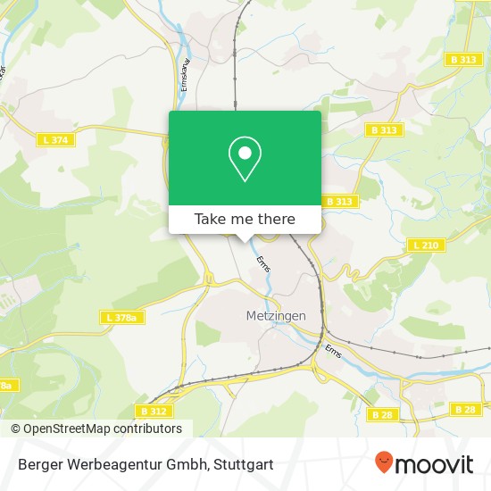 Berger Werbeagentur Gmbh map