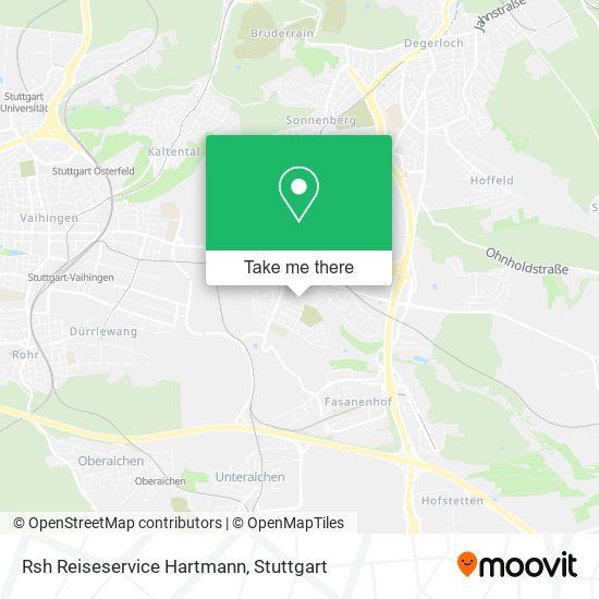 Rsh Reiseservice Hartmann map