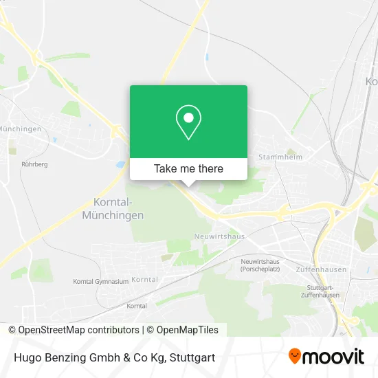 Карта Hugo Benzing Gmbh & Co Kg