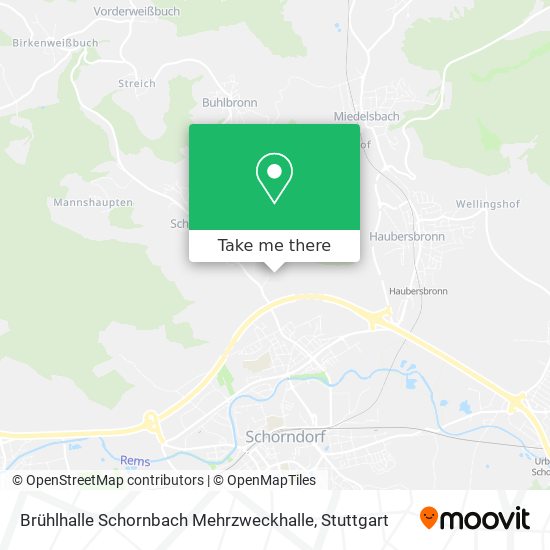 Brühlhalle Schornbach Mehrzweckhalle map