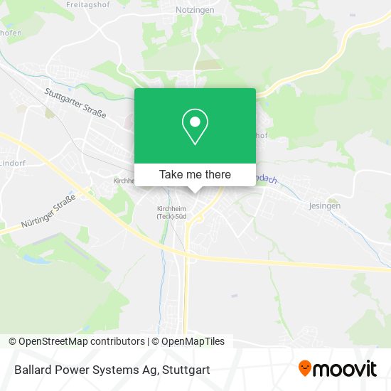 Ballard Power Systems Ag map