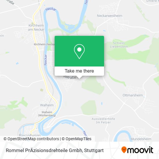 Rommel PrÄzisionsdrehteile Gmbh map