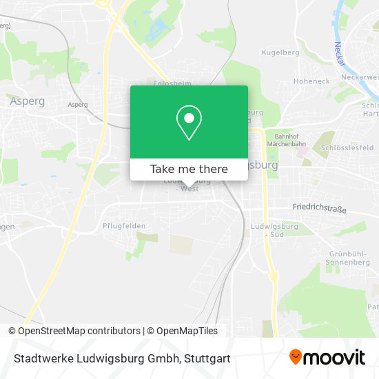 Stadtwerke Ludwigsburg Gmbh map