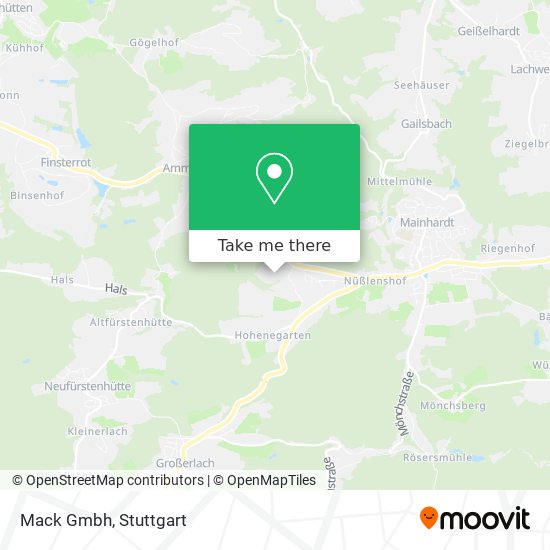 Mack Gmbh map