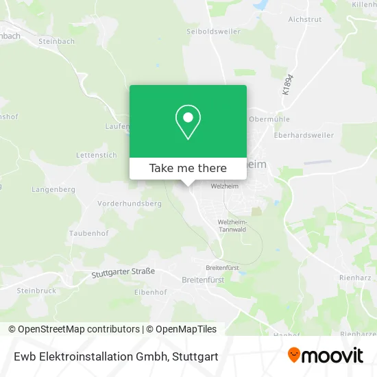 Карта Ewb Elektroinstallation Gmbh