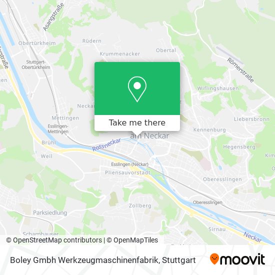 Boley Gmbh Werkzeugmaschinenfabrik map